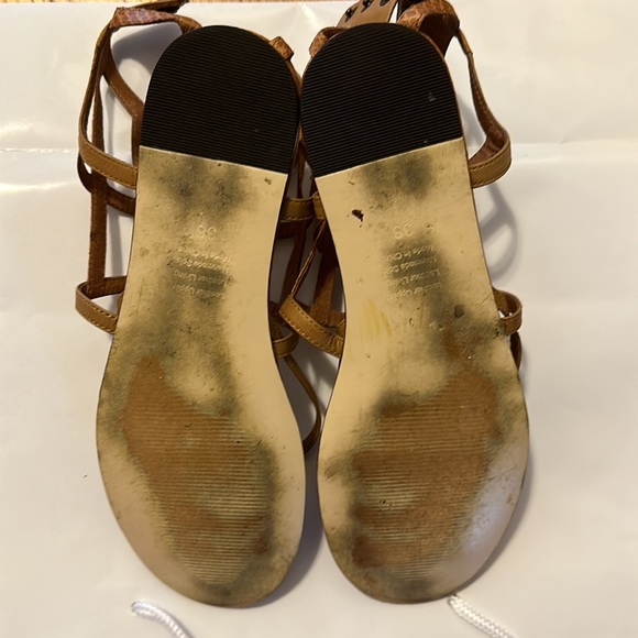 NUDE FOOTWEAT Gladiator / Cage Sandal - Picture 4 of 4